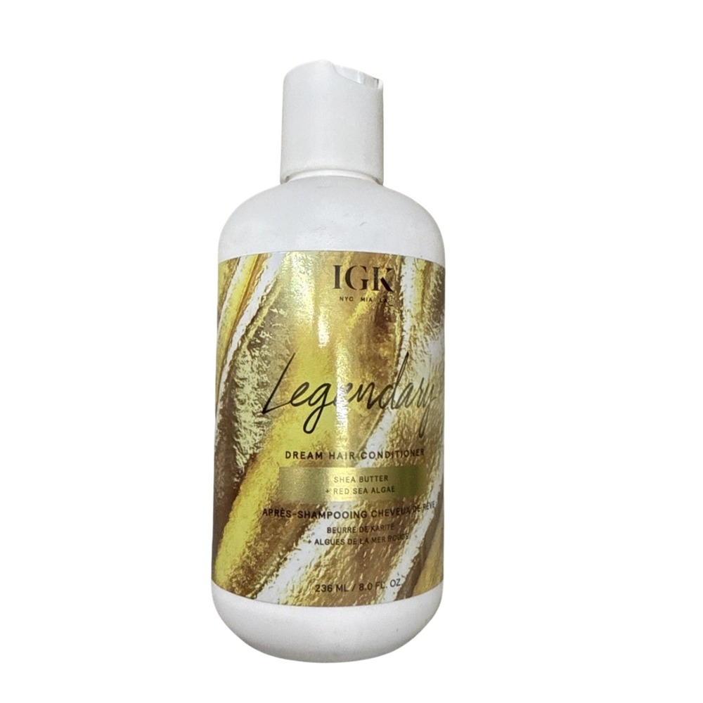 IGK Legendary Dream Hair Conditioner 8oz Shea Butter Red Sea‎ Algae Vegan New